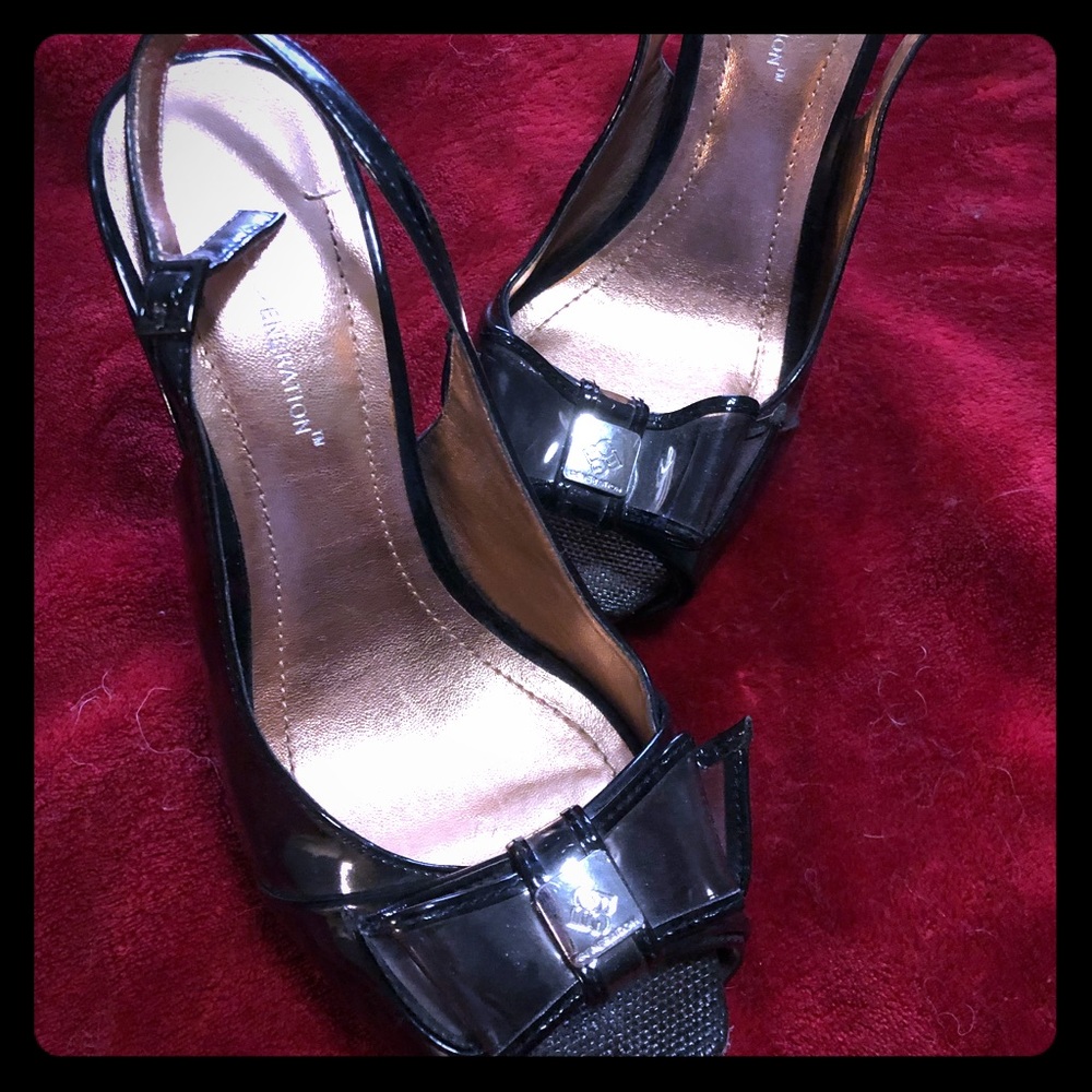 BCBG Black Heels | Size 7.5